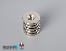 3/4" od x 1/8" #8 N42 Countersunk Magnet - photo 24