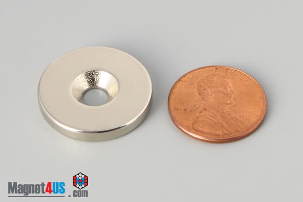 7/8" od x 1/8" #8 N42 Countersunk Magnet - photo 7