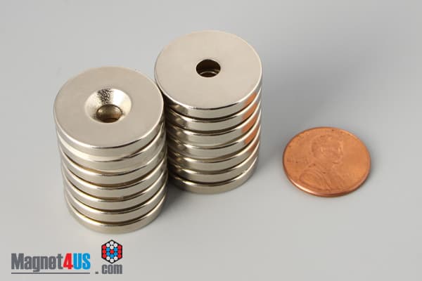 7/8" od x 1/8" #8 N42 Countersunk Magnet - photo 10