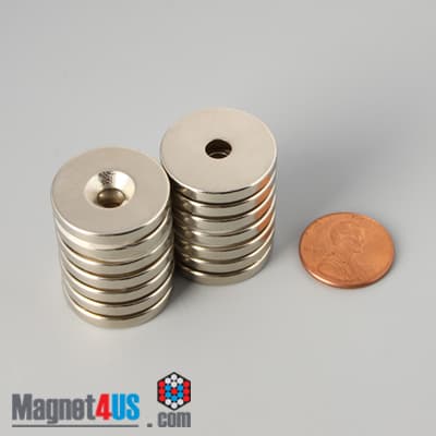 7/8" od x 1/8" #8 N42 Countersunk Magnet - photo 15