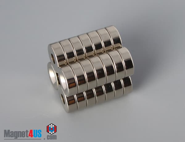 3/8" od x 1/8" #4 N42 Countersunk Magnet - photo 6