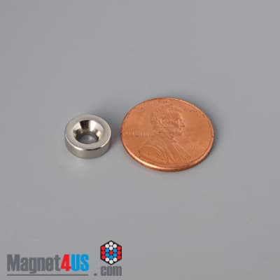 3/8" od x 1/8" #4 N42 Countersunk Magnet - photo 14