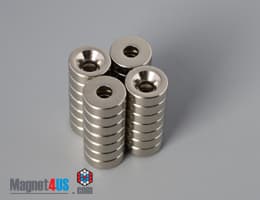 3/8" od x 1/8" #4 N42 Countersunk Magnet - photo 22