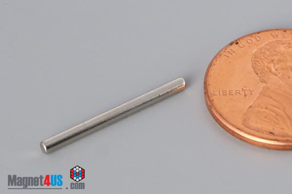 1/16" dia. x 3/4" N40 Neodymium Cylinder Magnet - photo 3