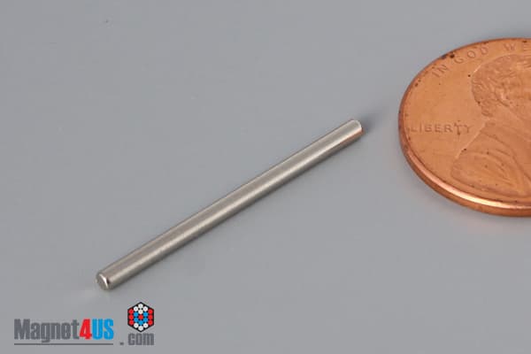 1/16" dia. x 1" N40 Neodymium Cylinder Magnet - photo 3