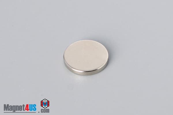 7/16" dia. x 1/16" N40 Neodymium Disc Magnet - photo 2