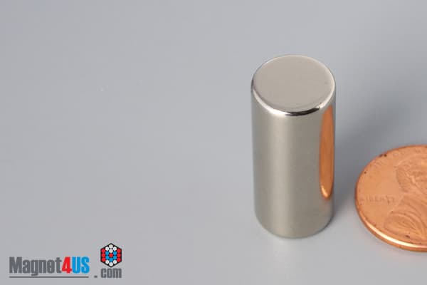 7/16" dia. x 1" N40 Neodymium Cylinder Magnet - photo 3