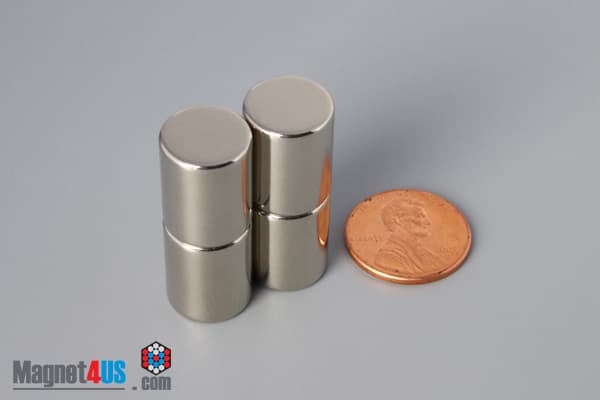 1/2" dia. x 5/8" N45 Neodymium Cylinder Magnet - photo 5