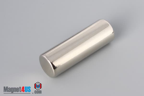 1/2" dia. x 1 1/2" N45 Neodymium Cylinder Magnet - photo 2