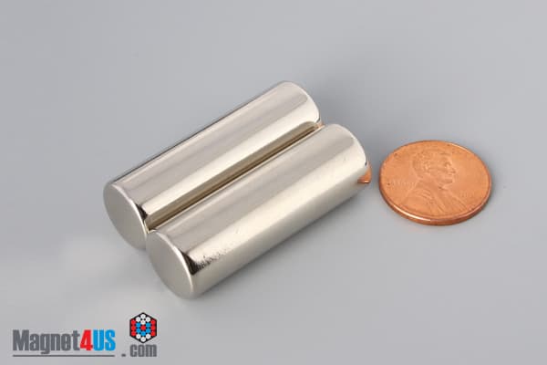 1/2" dia. x 1 1/2" N45 Neodymium Cylinder Magnet - photo 5