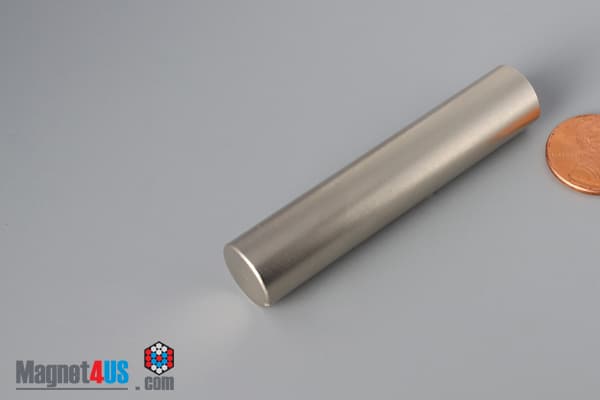 1/2" dia. x 2 1/2" N45 Neodymium Cylinder Magnet - photo 3