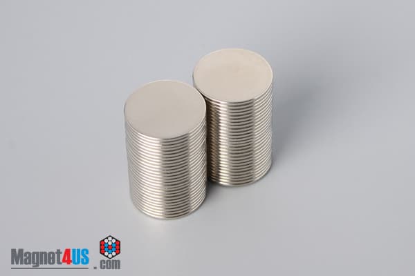 9/16" dia. x 1/32" N40 Neodymium Disc Magnet - photo 4
