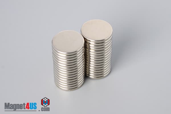 9/16" dia. x 1/16" N40 Neodymium Disc Magnet - photo 4