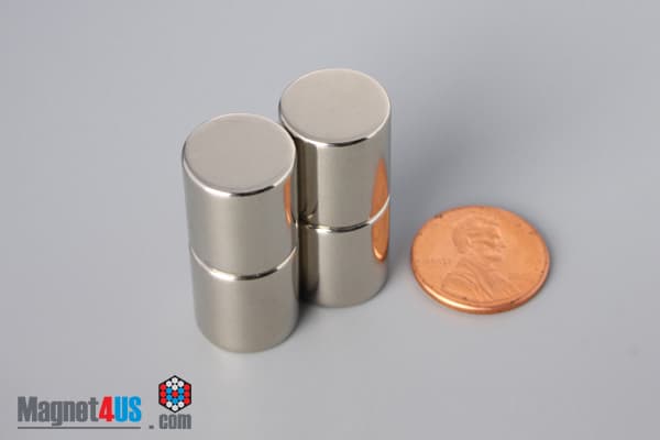 9/16" dia. x 5/8" N45 Neodymium Cylinder Magnet - photo 5