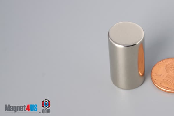 9/16" dia. x 1" N40 Neodymium Cylinder Magnet - photo 3