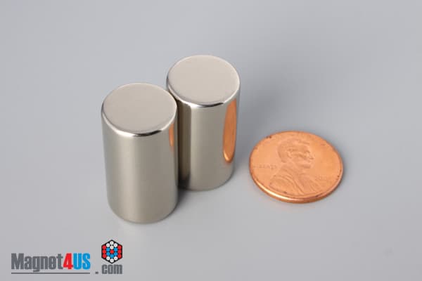 9/16" dia. x 1" N40 Neodymium Cylinder Magnet - photo 5