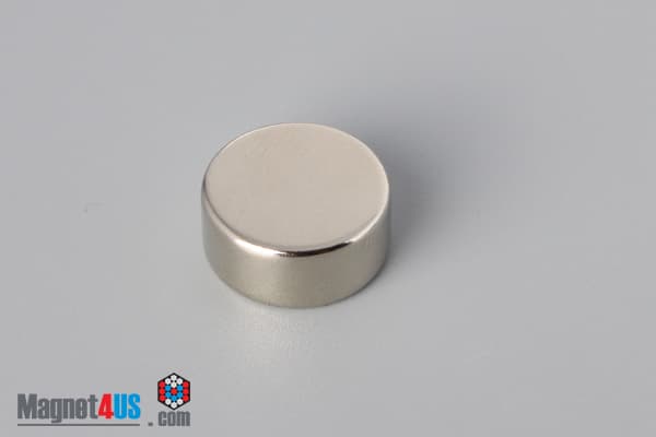 9/16" dia. x 1/4" N40 Neodymium Disc Magnet - photo 2
