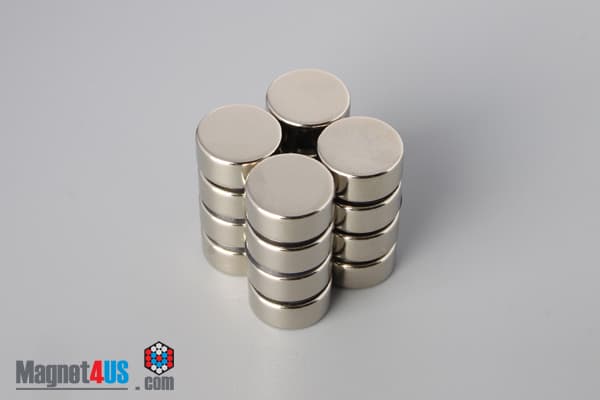 9/16" dia. x 1/4" N40 Neodymium Disc Magnet - photo 4