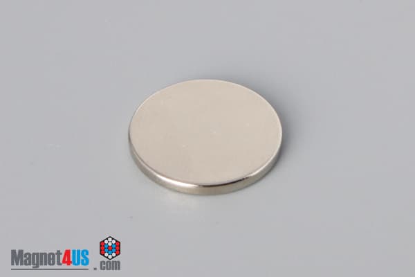 5/8" dia. x 1/16" N52 Neodymium Disc Magnet - photo 2