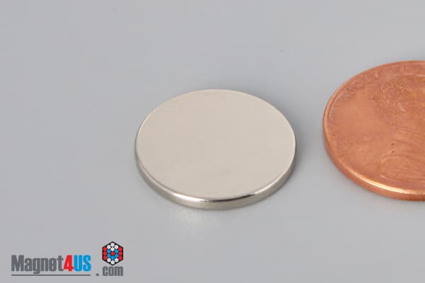 5/8" dia. x 1/16" N52 Neodymium Disc Magnet - photo 3