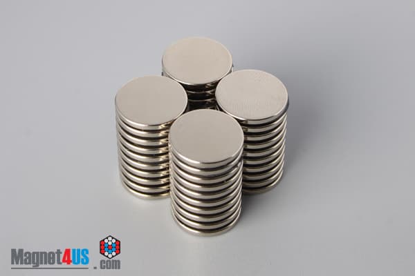 5/8" dia. x 1/16" N52 Neodymium Disc Magnet - photo 4