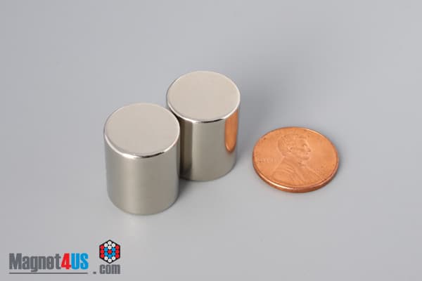 5/8" dia. x 3/4" N45 Neodymium Cylinder Magnet - photo 5