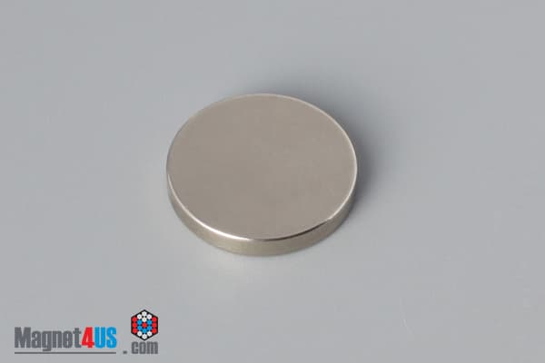 5/8" dia. x 3/32" N40 Neodymium Disc Magnet - photo 2