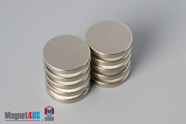 5/8" dia. x 3/32" N40 Neodymium Disc Magnet - photo 4