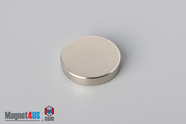 5/8" dia. x 1/8" N40 Neodymium Disc Magnet - photo 2