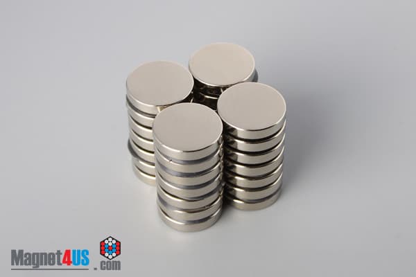 5/8" dia. x 1/8" N40 Neodymium Disc Magnet - photo 4