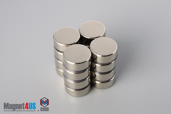 5/8" dia. x 1/4" N45 Neodymium Disc Magnet - photo 4