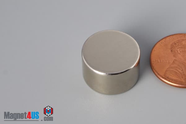 5/8" dia. x 3/8" N40 Neodymium Disc Magnet - photo 3