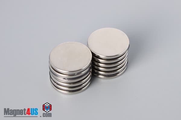 11/16" dia. x 1/16" N45 Neodymium Disc Magnet - photo 4