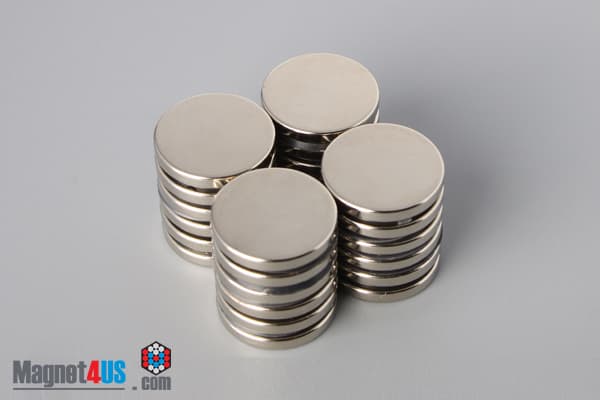 11/16" dia. x 3/32" N45 Neodymium Disc Magnet - photo 4