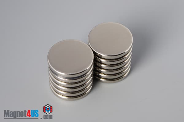3/4" dia. x 3/32" N40 Neodymium Disc Magnet - photo 4