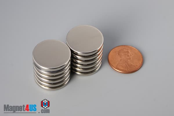 3/4" dia. x 3/32" N40 Neodymium Disc Magnet - photo 5