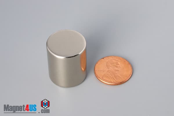 3/4" dia. x 7/8" N45 Neodymium Cylinder Magnet - photo 1