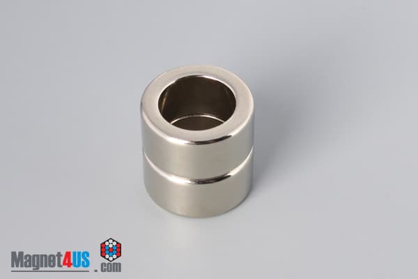 3/4" od x 1/2" id x 3/8" N45 Neodymium Ring Magnet - photo 4