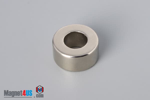 3/4" od x 3/8" id x 3/8" N45 Neodymium Ring Magnet - photo 2