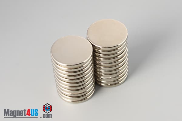 7/8" dia. x 1/16" N40 Neodymium Disc Magnet - photo 4