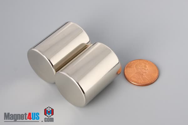 7/8" dia. x 1 1/8" N45 Neodymium Cylinder Magnet - photo 5