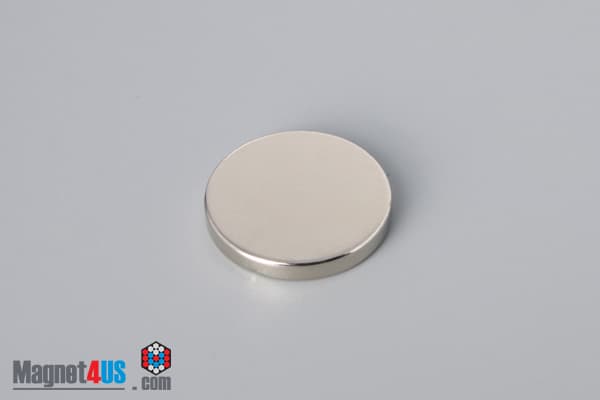 7/8" dia. x 1/8" N40 Neodymium Disc Magnet - photo 2