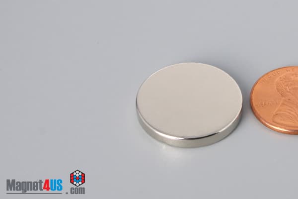 7/8" dia. x 1/8" N40 Neodymium Disc Magnet - photo 3