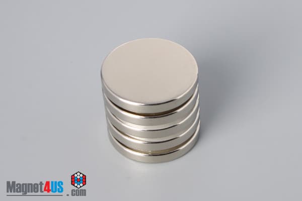 7/8" dia. x 1/8" N40 Neodymium Disc Magnet - photo 4