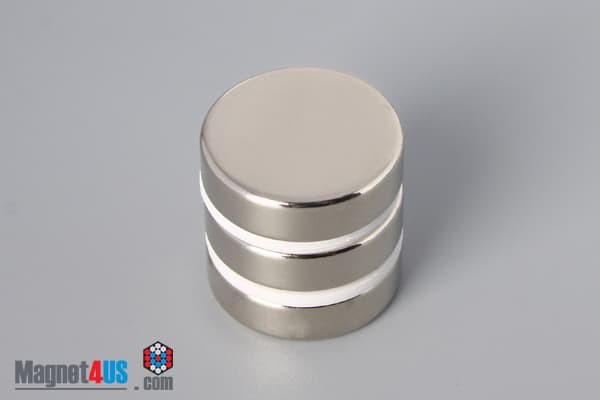 7/8" dia. x 1/4" N45 Neodymium Disc Magnet - photo 4