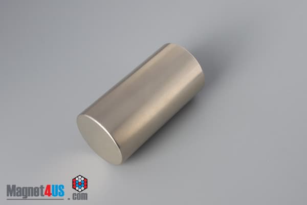 1" dia. x 2" N45 Neodymium Cylinder Magnet - photo 2