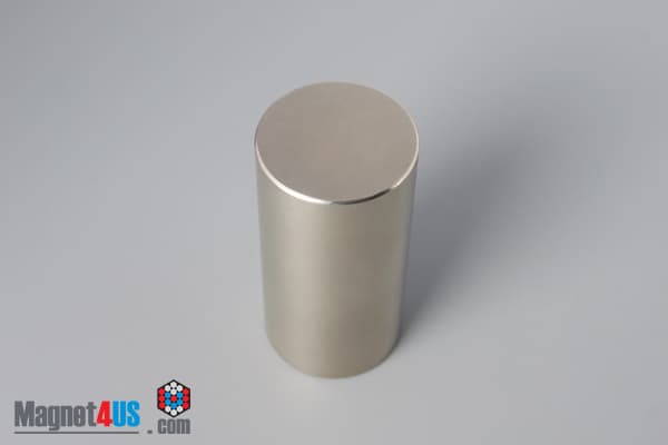 1" dia. x 2" N45 Neodymium Cylinder Magnet - photo 3