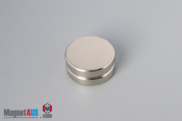 1 1/8" dia. x 1/4" N45 Neodymium Disc Magnet - photo 4