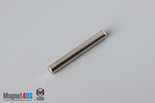 1/8" dia. x 1" N40 Neodymium Cylinder Magnet - photo 2