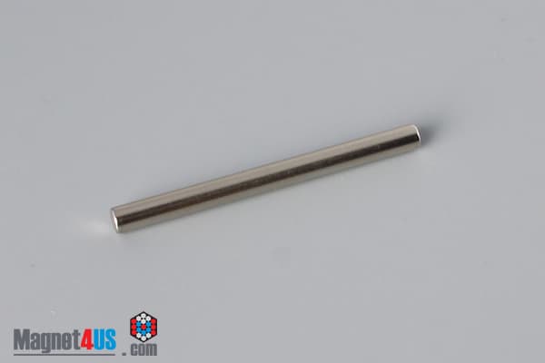 1/8" dia. x 1 1/2" N45 Neodymium Cylinder Magnet - photo 2